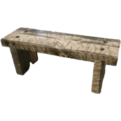 Colorado Reclaimed Wood Big Timber Bench