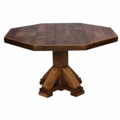 Colorado Reclaimed Wood Octagon Dining Table