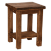 Colorado Reclaimed Wood Side Table