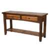 Colorado Rustic Walnut & Barnwood Sofa Table