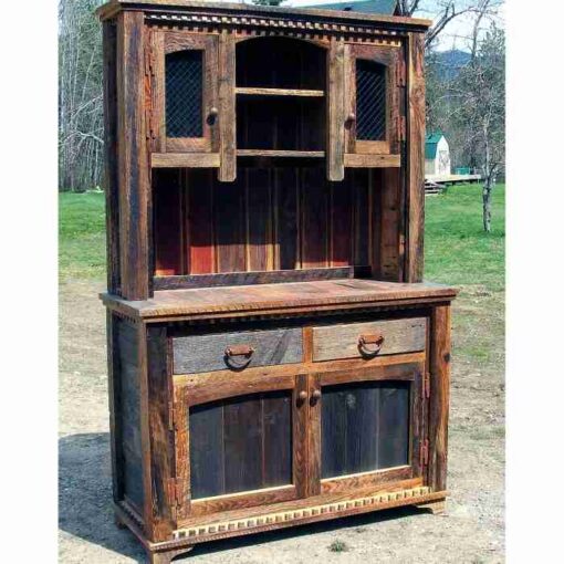 Country roads barnwood buffet & hutch