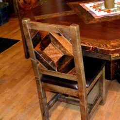 Country roads barnwood octagonal dining with optional game table 1