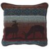 Deer Meadow II Pillow (20"x20") By Wooded River