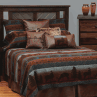 Deer meadow ii premium bedding by wooded river