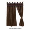Deer Meadow II Rod Pocket Drape Set by Wooded River