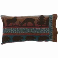 Deer Meadow II Sham by Wooded River