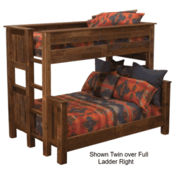 Fireside Barnwood Bunk Bed T/F or XL-T/Q