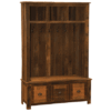 Fireside Barnwood Entry Locker Unit