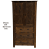 Fireside Lodge Barnwood Armoire