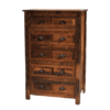 Fireside Lodge Barnwood Chest - 5 Drawers
