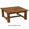 Fireside Lodge Barnwood Coffee Table