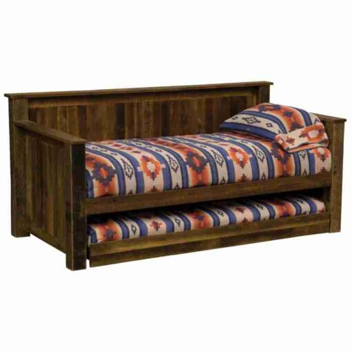 Fireside lodge barnwood daybed