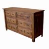 Fireside Lodge Barnwood Dresser - 6 Drawer