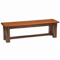 Fireside lodge barnwood farmhouse dining table 46