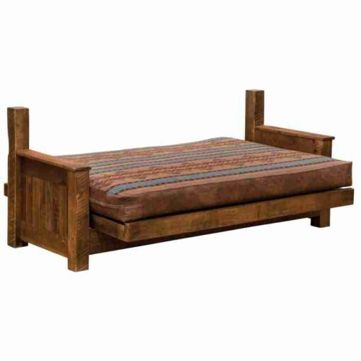 Fireside lodge barnwood futon - image 2
