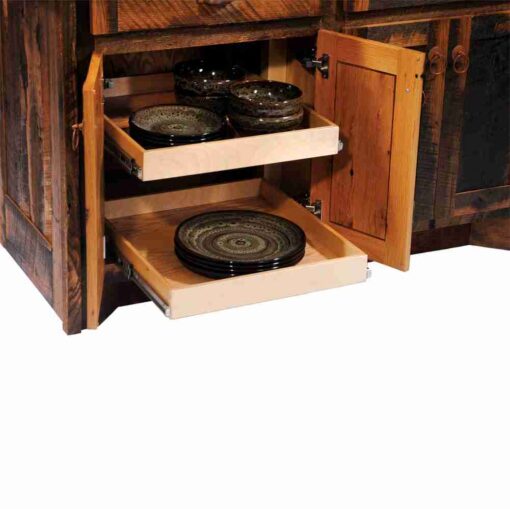 Fireside lodge barnwood kitchen island - image 4