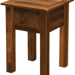 Fireside Lodge Barnwood Nightstand - 1 Drawer