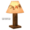 Fireside Lodge Barnwood Table Lamp