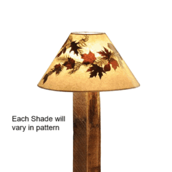 Fireside lodge barnwood table lamp 39