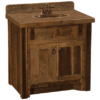 Fireside Lodge Barnwood Vanity - 30"