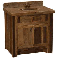 Fireside Lodge Barnwood Vanity - 30"
