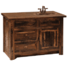 Fireside Lodge Barnwood Vanity - 60"