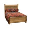 Fireside Lodge Blue Stained Pine Low Profile Summit Bed