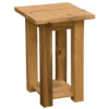 Fireside Lodge Blue Stained Pine Open Nightstand