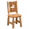 Fireside Lodge Cedar Cutout Side Chair