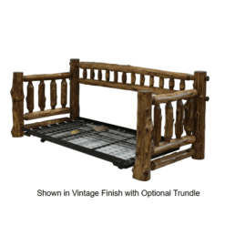 Fireside lodge cedar log daybed 41