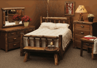 Fireside lodge cedar log dresser 7 drawer 37
