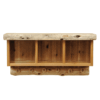 Fireside Lodge Cedar Log Entry Hanging Locker