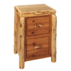 Fireside Lodge Cedar Log File Cabinet - 2 Drawer