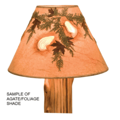 Fireside lodge cedar log floor lamp w shelf 63