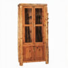Log Gun Cabinet