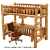 Fireside Lodge Cedar Log Loft Bed