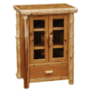 Fireside Lodge Cedar Log Media Cabinet