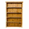 Fireside Lodge Cedar Log Tall Bookshelf