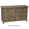 Fireside Lodge Frontier Pine 7 Drawer Dresser