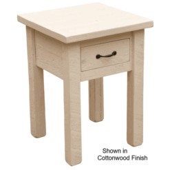 Fireside lodge frontier pine 1 drawer nightstand 47
