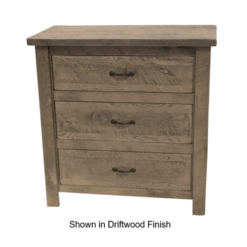 Fireside lodge frontier pine 3 drawer chest 50