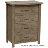 Fireside Lodge Frontier Pine 4 Drawer Chest