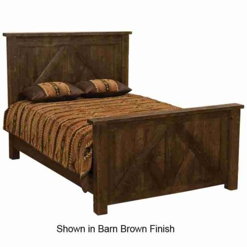 Fireside lodge frontier timber pine bed - image 2