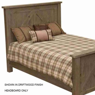 Fireside lodge frontier timber pine headboard 31