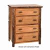 Fireside Lodge Hickory Chest - 4 Drawer