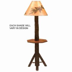 Fireside Lodge Hickory Floor Lamp