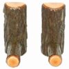 Fireside Lodge Hickory Log Brackets
