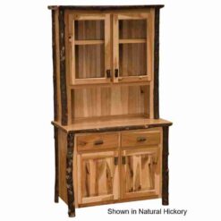 Fireside lodge hickory log buffet 48 36