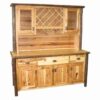 Fireside Lodge Hickory Log Buffet - 75"