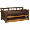 Fireside Lodge Hickory Log Daybed